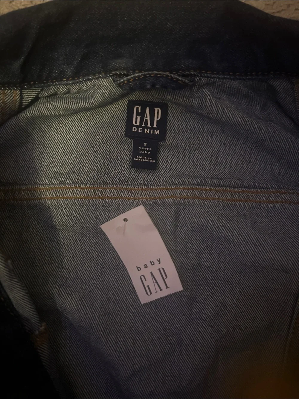 GAP Kids Indigo Blue Denim Jacket
